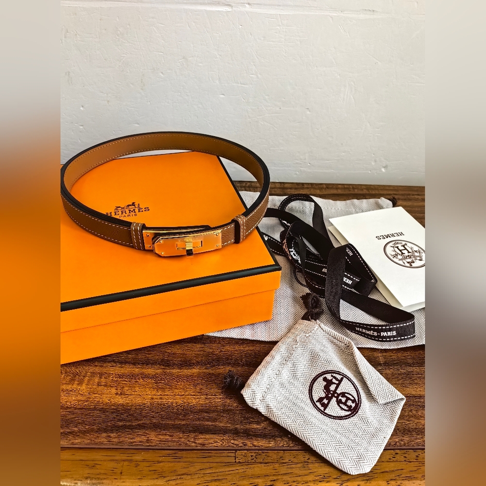 Hermes Kelly 18 Epsom Belt